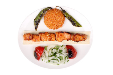 Photos of special and famous turkey barbecues for your restaurant and hotel menus tavuk sis Fresh barbecue with chicken