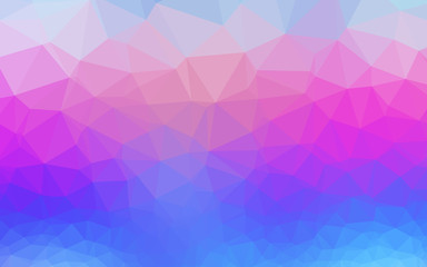 Light Multicolor, Rainbow vector abstract mosaic background. Glitter abstract illustration with an elegant design. Brand new design for your business.