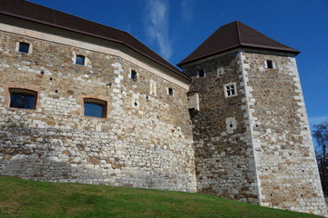 Ljubljana castle on the hill