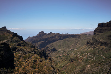 view of mountains