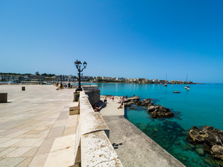 Old town, Otranto, Lecce province, Salento peninsula, Apulia, Italy, June 2019