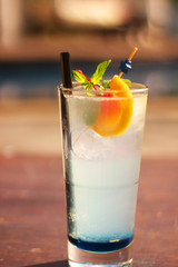 Cocktail with citrus