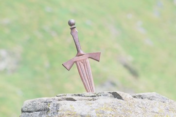 Excalibur Sword in the stone