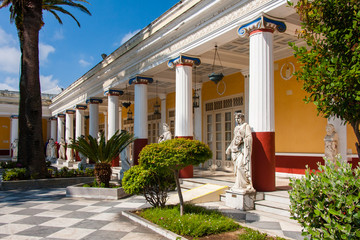 Peristyl in Achilleion