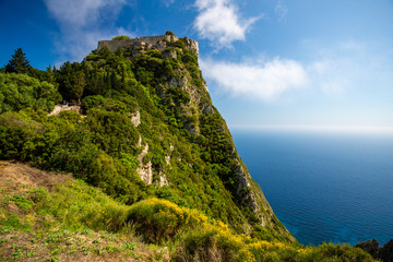 Angelokastro auf Korfu in Griechenland