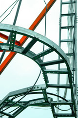Metal structure abstract