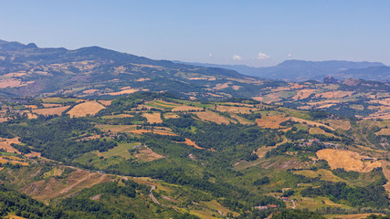 Fototapeta premium Landscape From San Marino