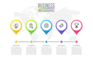 Presentation business infographic