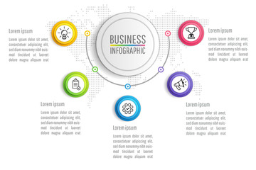 Presentation business infographic