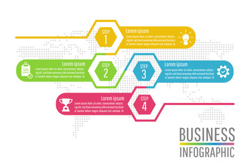 Presentation business infographic