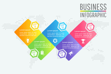 Presentation business infographic