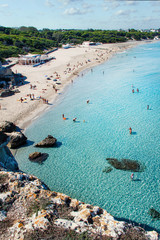 Torre dell'Orso shore in september