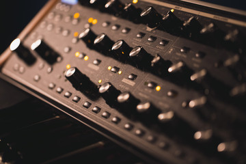 mixing console