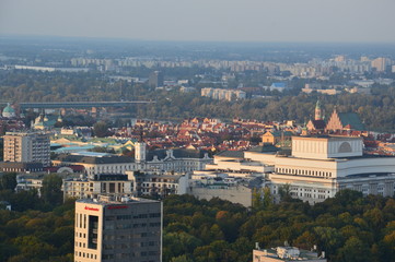 Obraz premium Warsaw Panorama