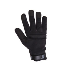 Military gloves, tactical gloves, protective gloves isolated white background. Wrist.