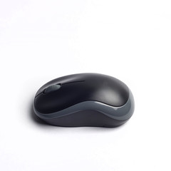 Mouse wireless on white background 
