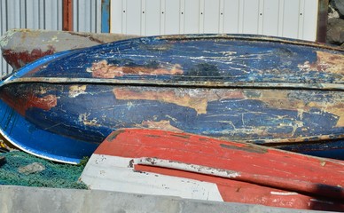 alte Fischerboote