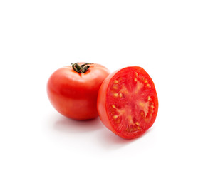 Ripe red tomatoes.