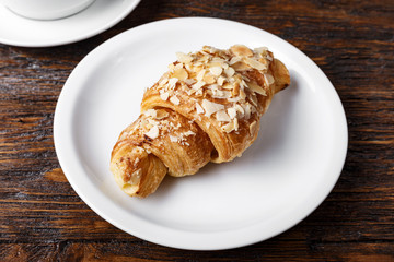 delicious croissant for breakfast