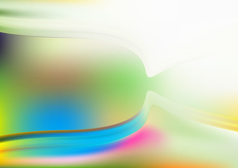 Green abstract creative background design