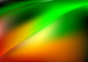 Green abstract creative background design