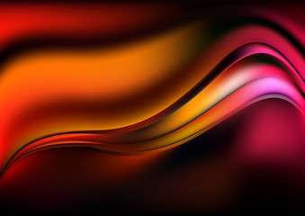 Orange abstract creative background design