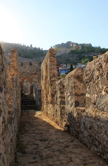 Alanya Fortress is a medieval fortress in the city of Alanya in southern Turkey.