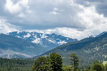 Obraz na płótnie Canvas mountain landscape in the mountains