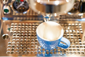 Obraz na płótnie Canvas Making Perfect Espresso Coffee