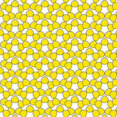 Textura de pétalos amarillos