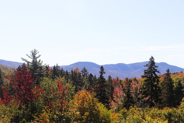 White Mountains New Hampshire in Fall