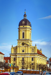 Fototapeta na wymiar Hofkirche in Neuburg an der Donau, Germany