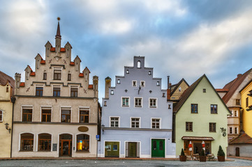 Neustadt street in Landshut, Germany