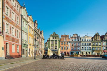 POZNAN, POLAND - September 2, 2019: Poznan Town Hall is a historic city hall in the city of Poznan, Poland
