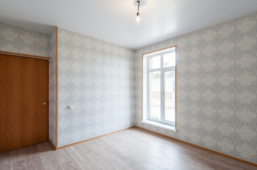 Obraz premium Russia, Moscow- May 05, 2018: interior room apartment. standard repair decoration in townhouse