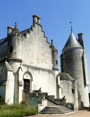 Entrée du logis royal de la Cité Royale de Loches