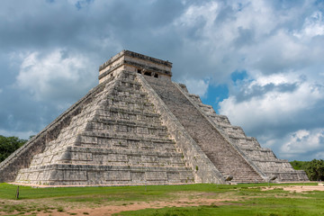 Mayan pyramid of Chicken Izta in Yucatan, Mexico
