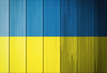 Flag of Ukraine, background, texture.