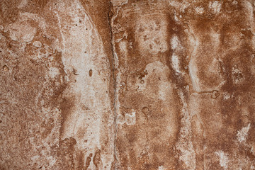 Abstract texture made from cement