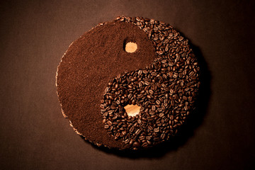 Yin and yang  Coffee