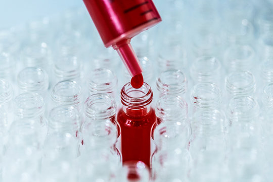Test Tubes Background