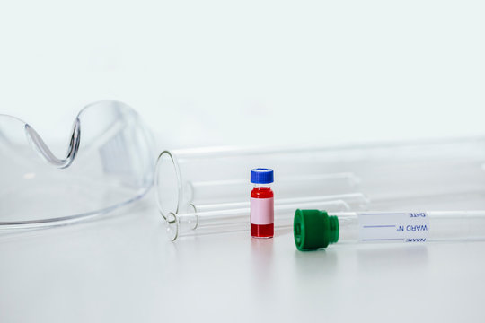 Test Tubes Background