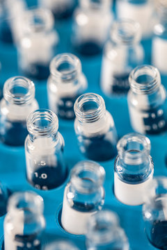 Test Tubes Background