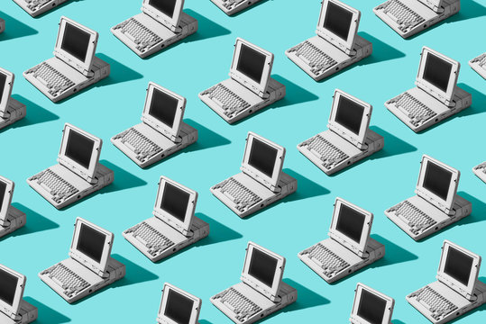 mosaic of some retro computers