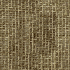 natural canvas seamless pattern, burlap with large weave, background and texture, close-up, copy space, isolate