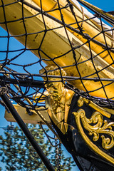 Details klassischer Yachten 
