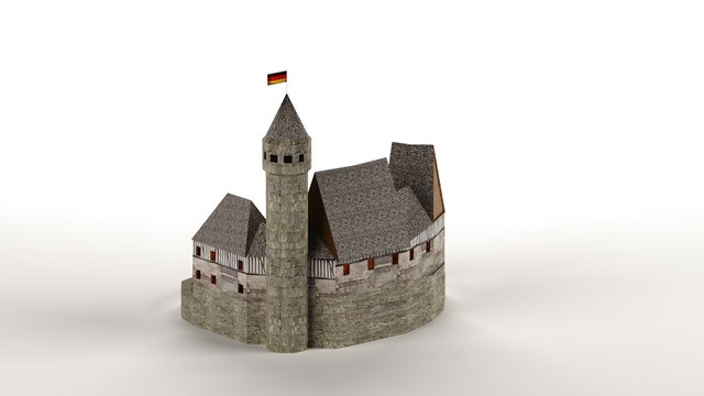 3D Model Ritterburg