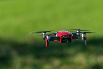 a drone in flight