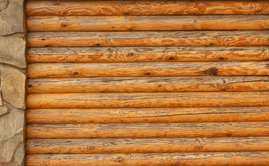 Wooden fence background