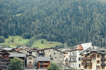 Fototapeta na wymiar Swiss Town